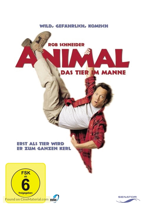 The Animal - German Blu-Ray movie cover