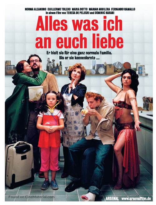 Seres queridos - German Movie Poster