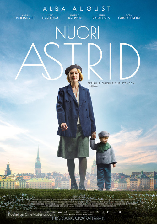 Unga Astrid - Finnish Movie Poster