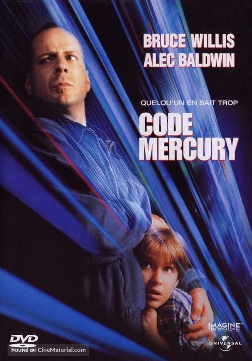 Mercury Rising - French DVD movie cover