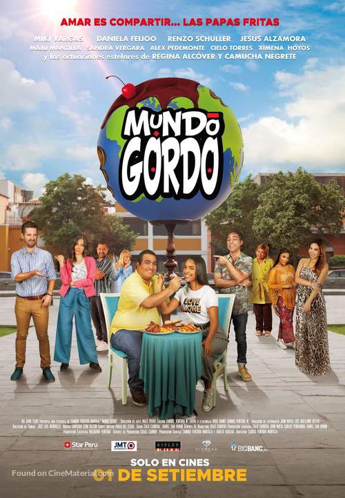 Mundo Gordo - Peruvian Movie Poster