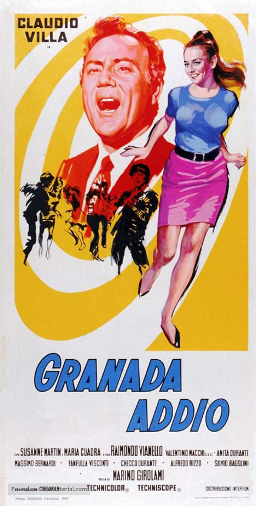 Granada, addio! - Italian Movie Poster