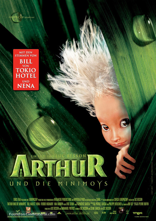 Arthur et les Minimoys - German Movie Poster