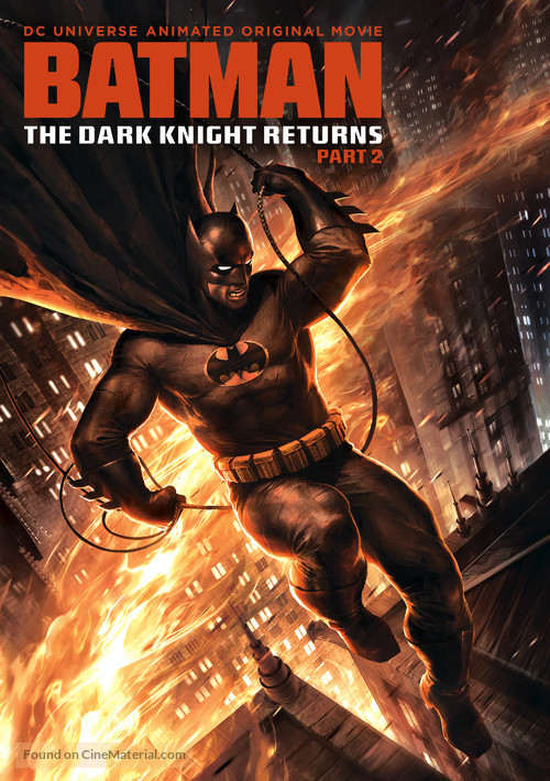 Batman: The Dark Knight Returns, Part 2 - DVD movie cover