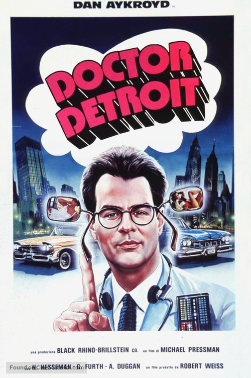 Doctor Detroit - Italian Movie Poster