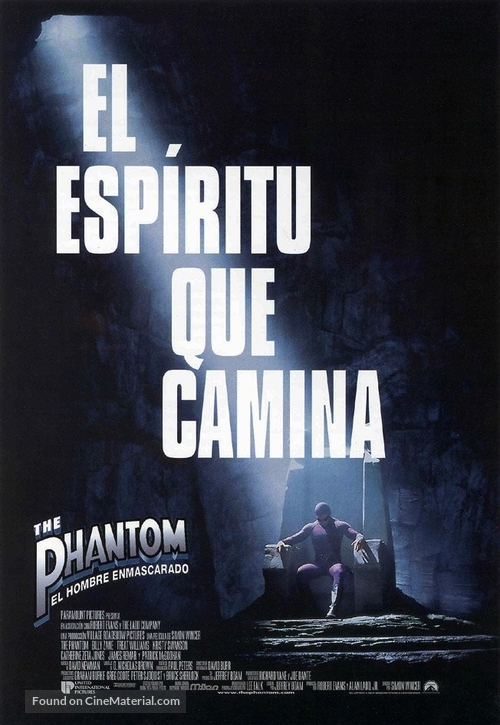 The Phantom - Spanish Movie Poster