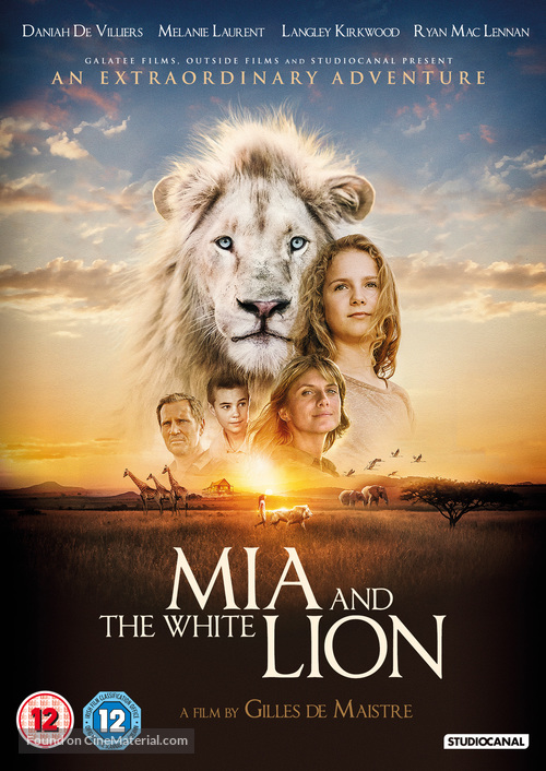 Mia et le lion blanc - British DVD movie cover