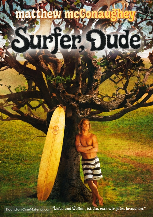 Surfer, Dude - German Movie Poster