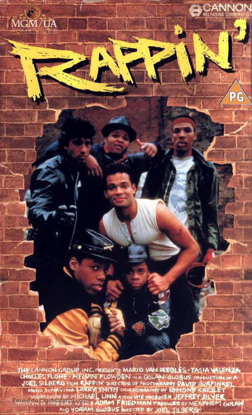 Rappin&#039; - British VHS movie cover