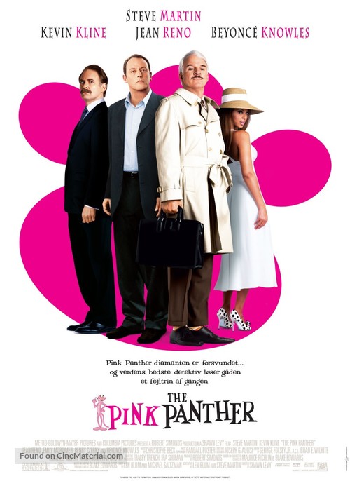 The Pink Panther - Danish poster