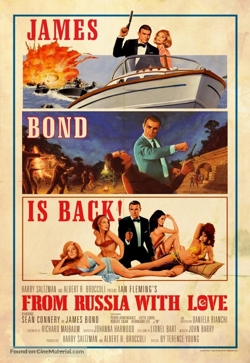 From Russia with Love - Movie Poster