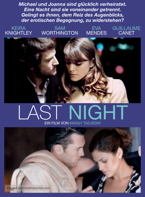 Last Night - Swiss Movie Poster