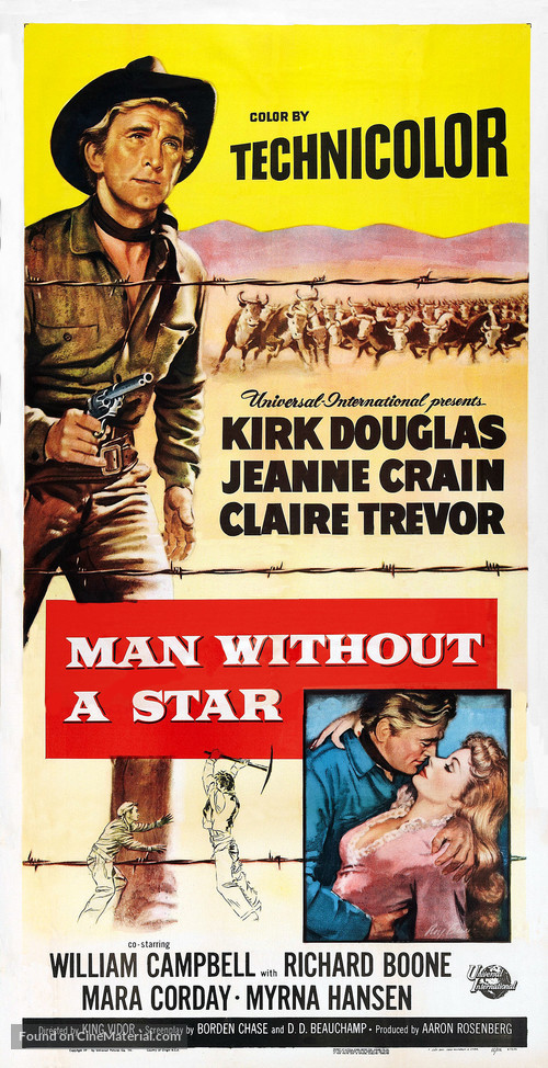 Man Without a Star - Movie Poster