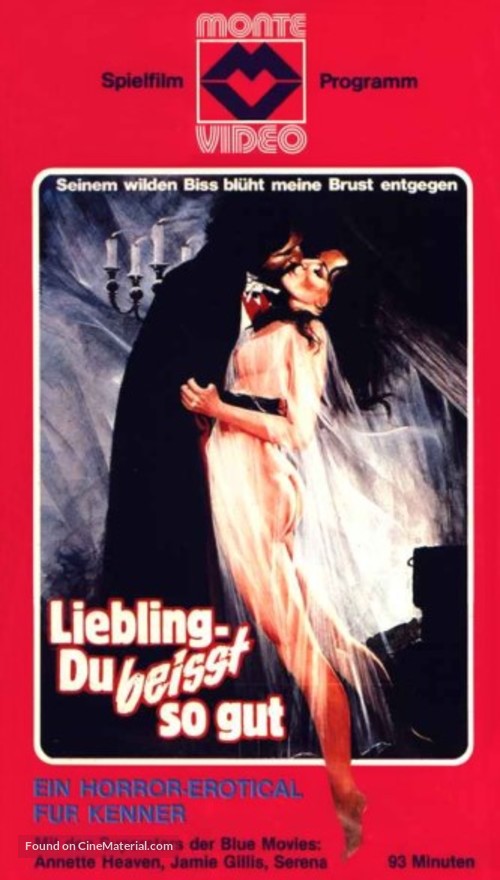 Dracula Sucks - German Movie Cover