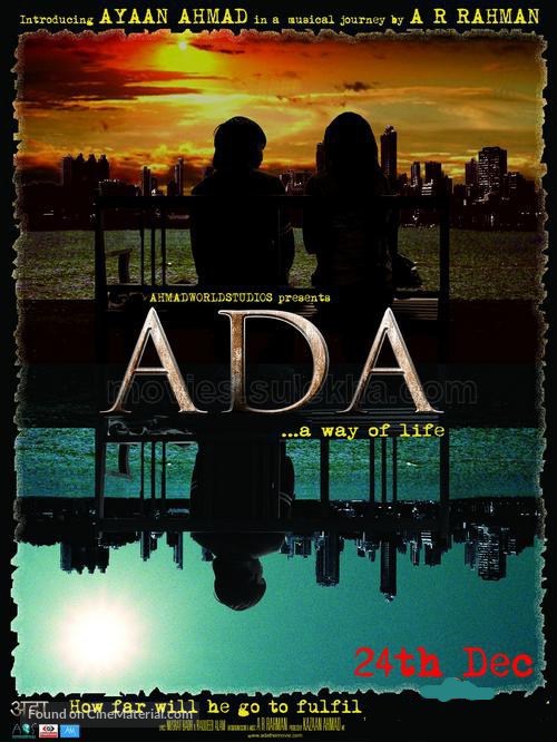 Ada... A Way of Life - Indian Movie Poster