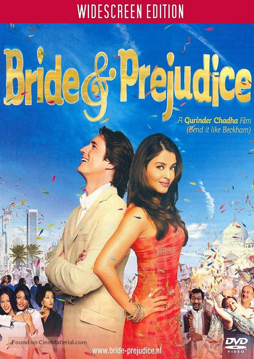 Bride And Prejudice - Dutch DVD movie cover