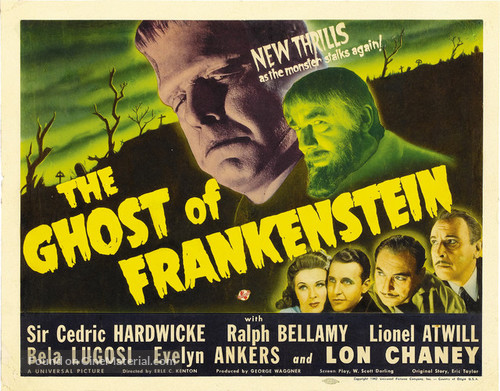 The Ghost of Frankenstein - Movie Poster