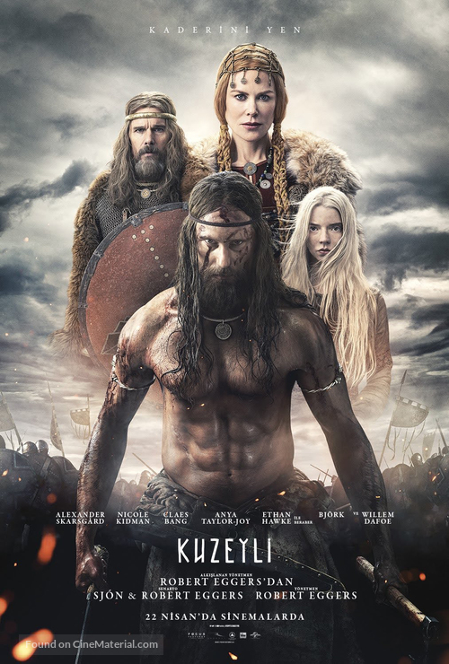 The Northman - Turkish Movie Poster