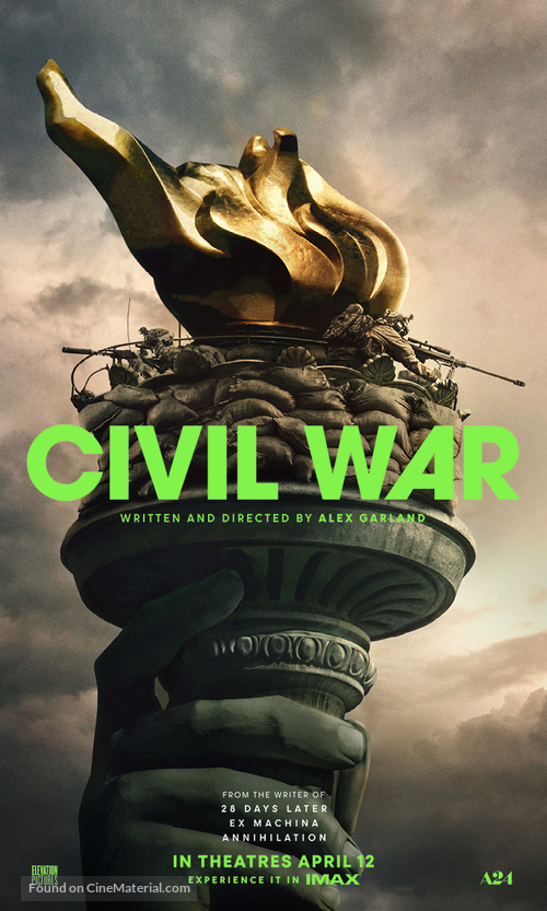 Civil War - Canadian Movie Poster