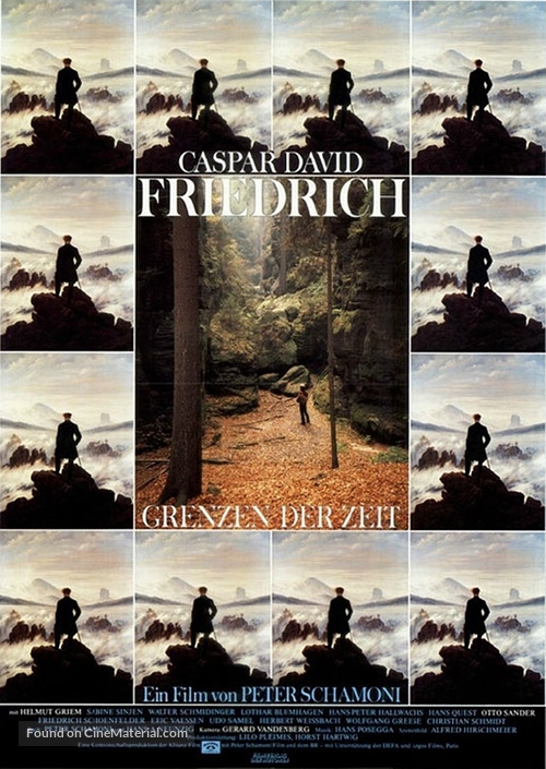 Caspar David Friedrich - Grenzen der Zeit - German Movie Poster