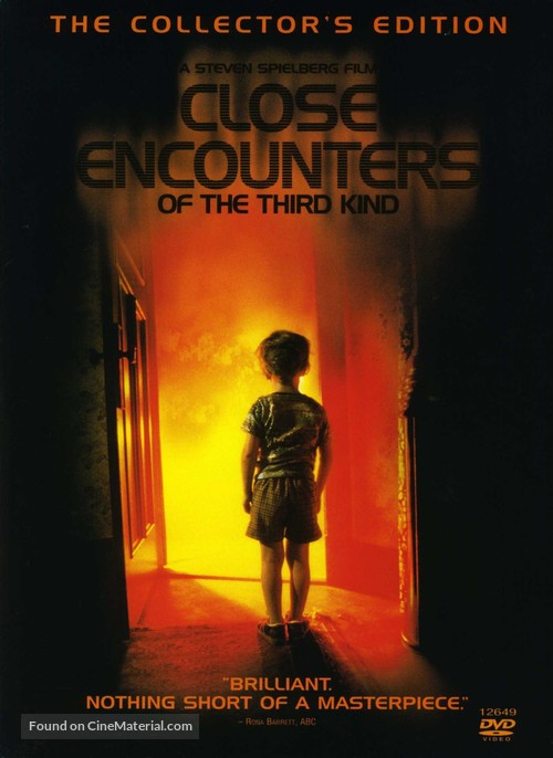 Close Encounters of the Third Kind - DVD movie cover