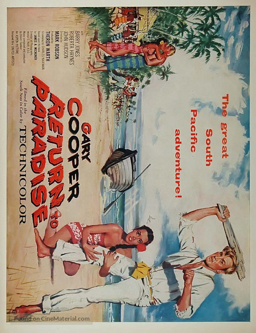 Return to Paradise - British Movie Poster