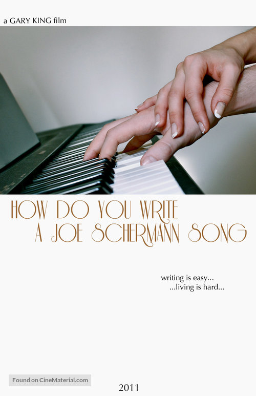 How Do You Write a Joe Schermann Song - Movie Poster