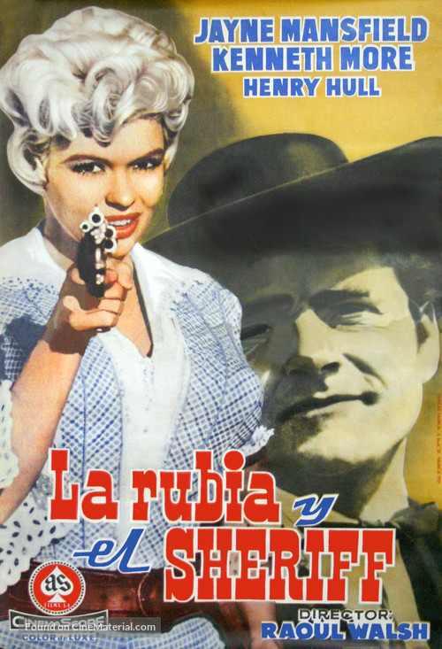 The Sheriff of Fractured Jaw - Spanish Movie Poster