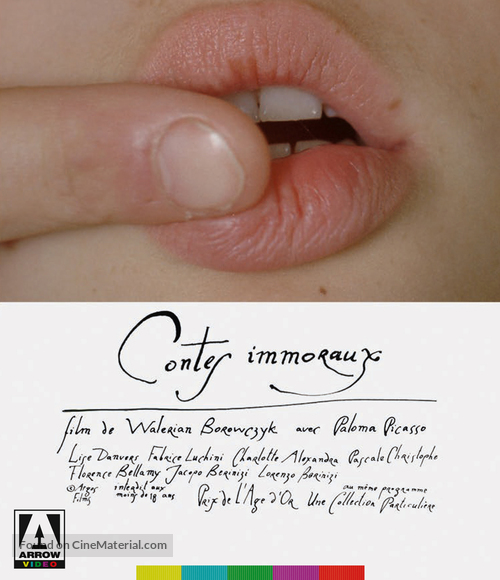 Contes immoraux - Blu-Ray movie cover