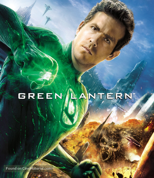 Green Lantern - Czech Blu-Ray movie cover