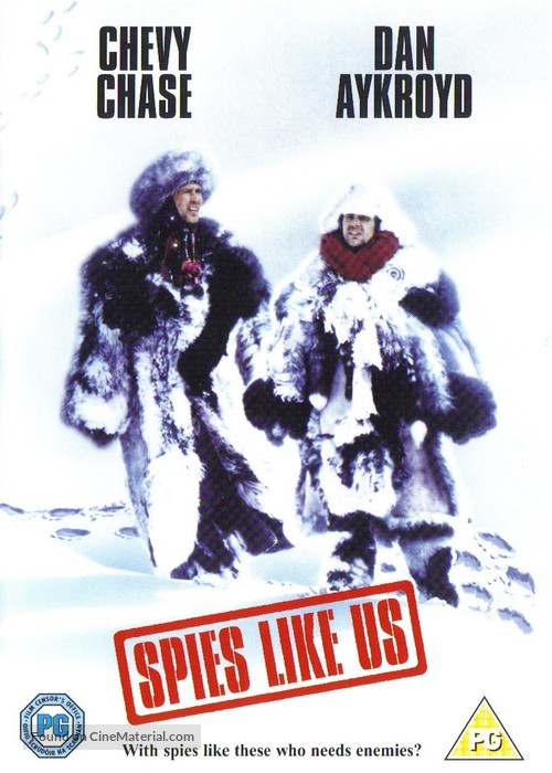 Spies Like Us - British DVD movie cover