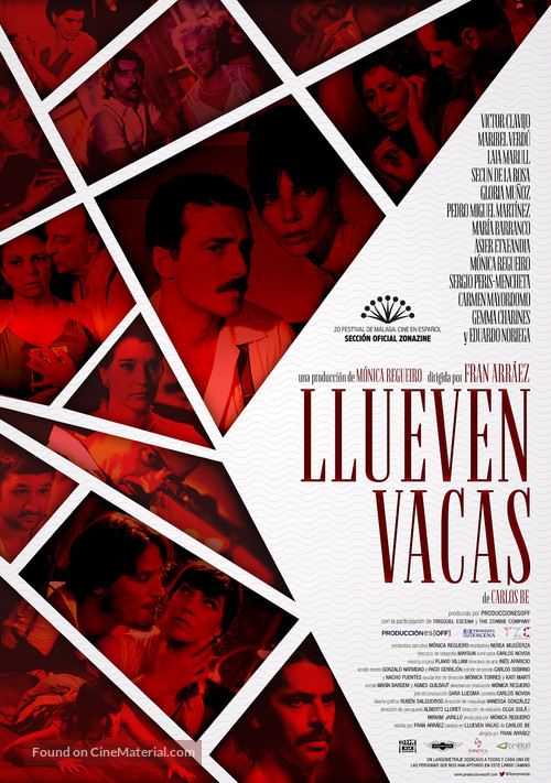 Llueven vacas - Spanish Movie Poster