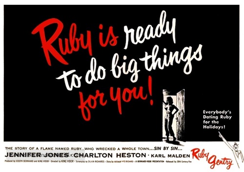 Ruby Gentry - Movie Poster