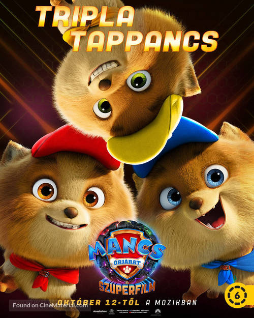 PAW Patrol: The Mighty Movie - Hungarian Movie Poster