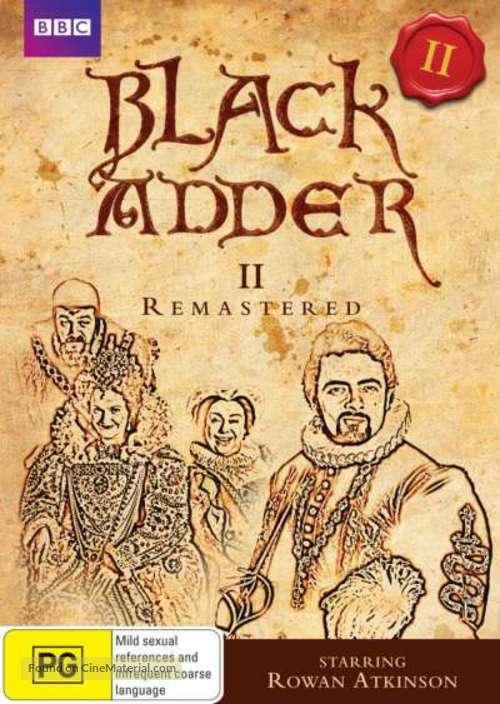 &quot;The Black Adder&quot; - Australian DVD movie cover