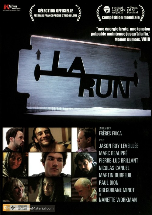 La Run - Canadian DVD movie cover