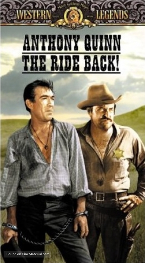 The Ride Back - VHS movie cover