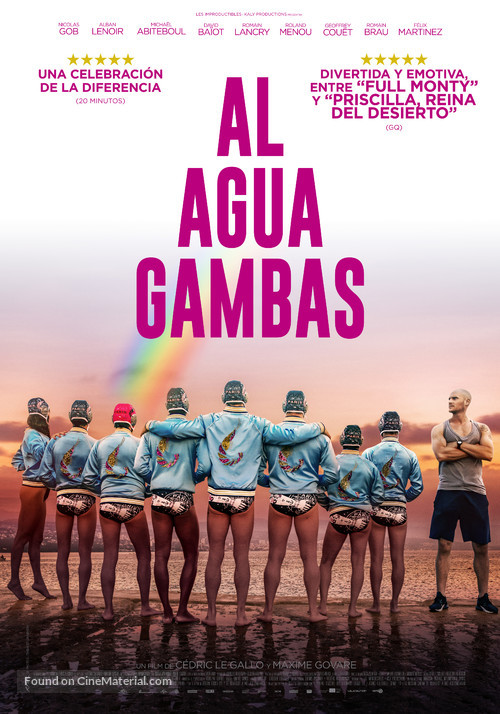 Les crevettes paillet&eacute;es - Spanish Movie Poster