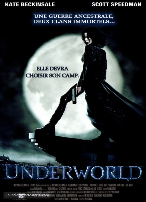 Underworld - French Movie Poster
