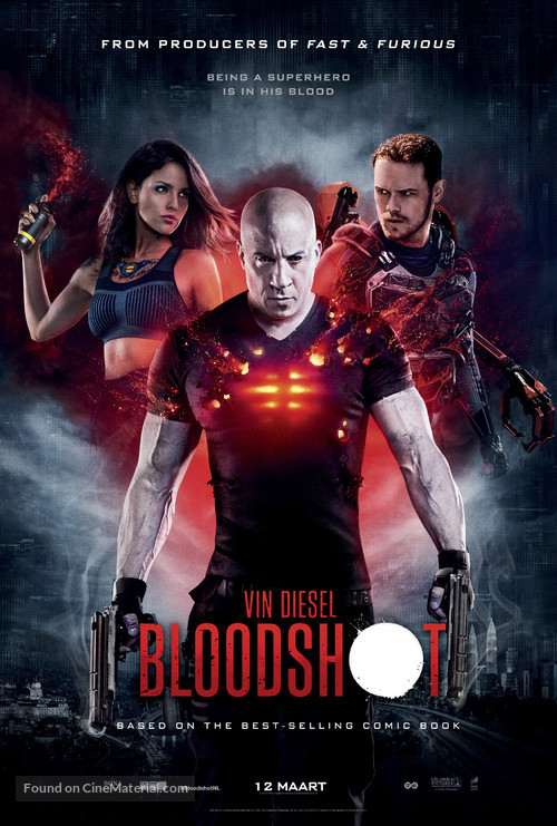 Bloodshot - Dutch Movie Poster