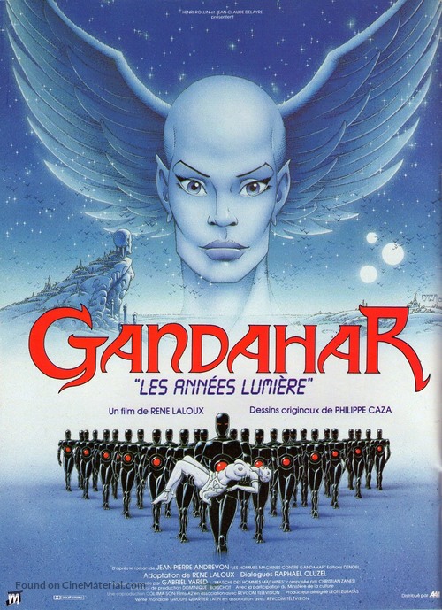 Gandahar - French Movie Poster