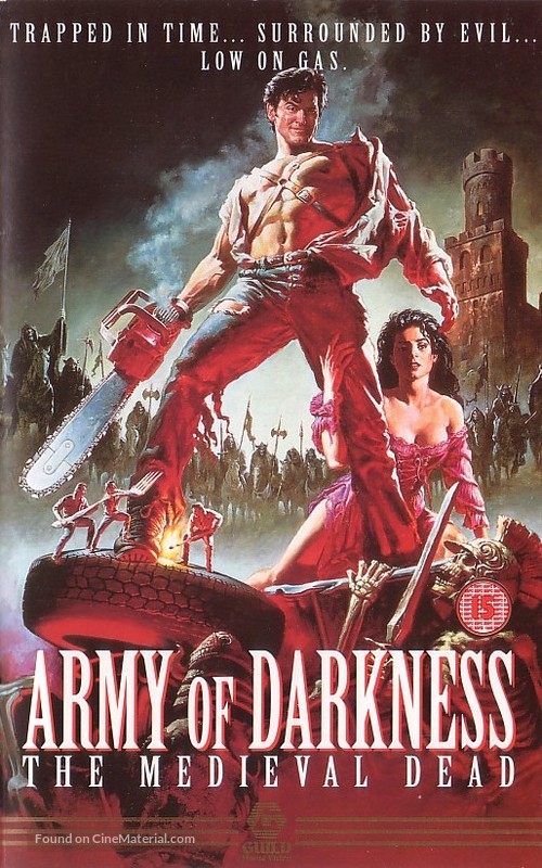 Army of Darkness - British Movie Cover