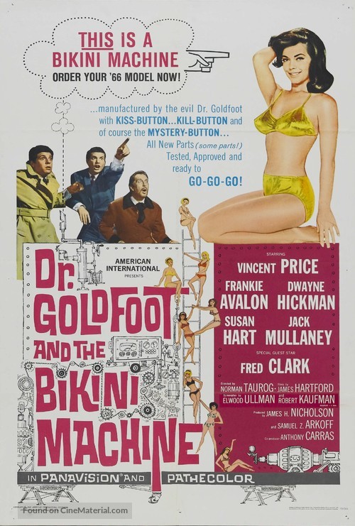Dr. Goldfoot and the Bikini Machine - Movie Poster