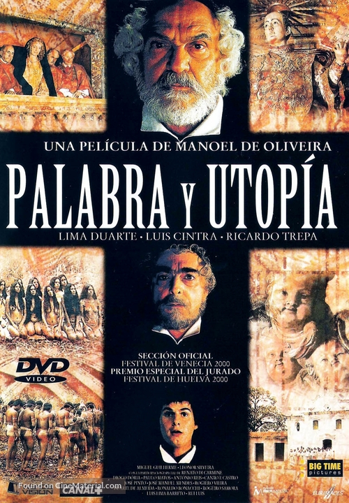Palavra e Utopia - Spanish DVD movie cover