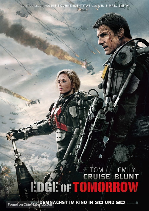 Edge of Tomorrow - German Movie Poster