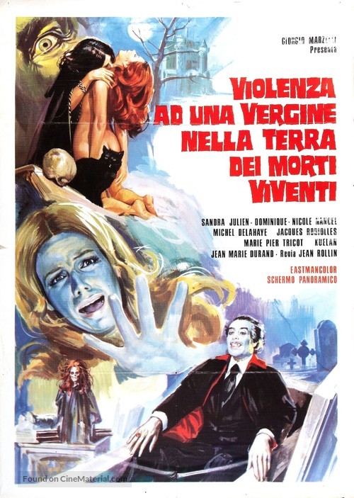 Le frisson des vampires - Italian Movie Poster