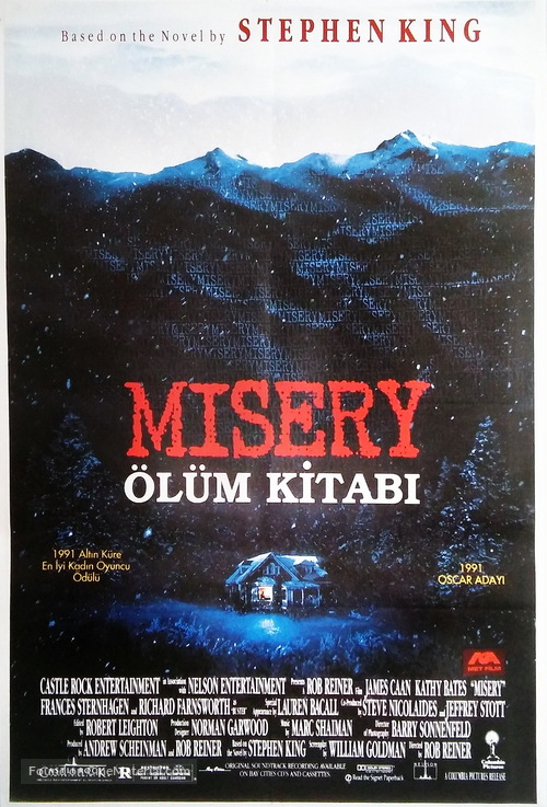 Misery - Turkish Movie Poster