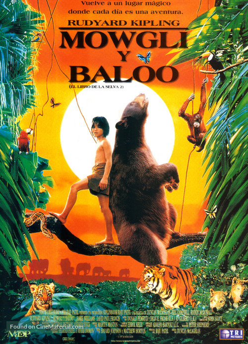 The Second Jungle Book: Mowgli &amp; Baloo - Spanish Movie Poster