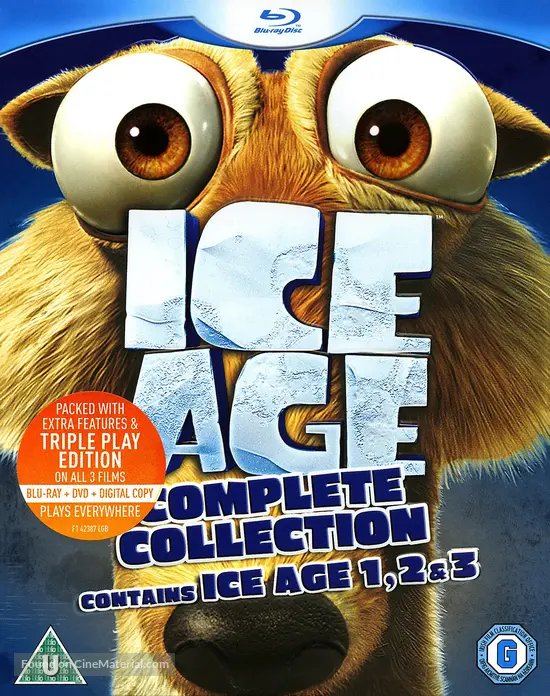 Ice Age 02 British Movie Cover Ice Age 02 British Movie Cover
