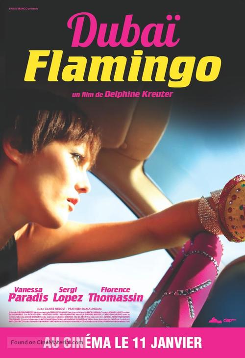 Duba&iuml; flamingos - French Movie Poster